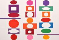 Large Yaacov Agam Metamorphosis Screenprint, Signed Edition - Sold for $1,500 on 10-10-2020 (Lot 330).jpg